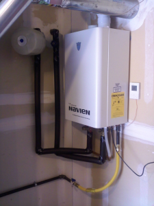 our experienced plumbers can install tankless water heaters